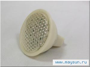 JCDR (MR16) 18LED AC230V BLUE, Светодиодная лампа 1.44Вт, цоколь GU5.3